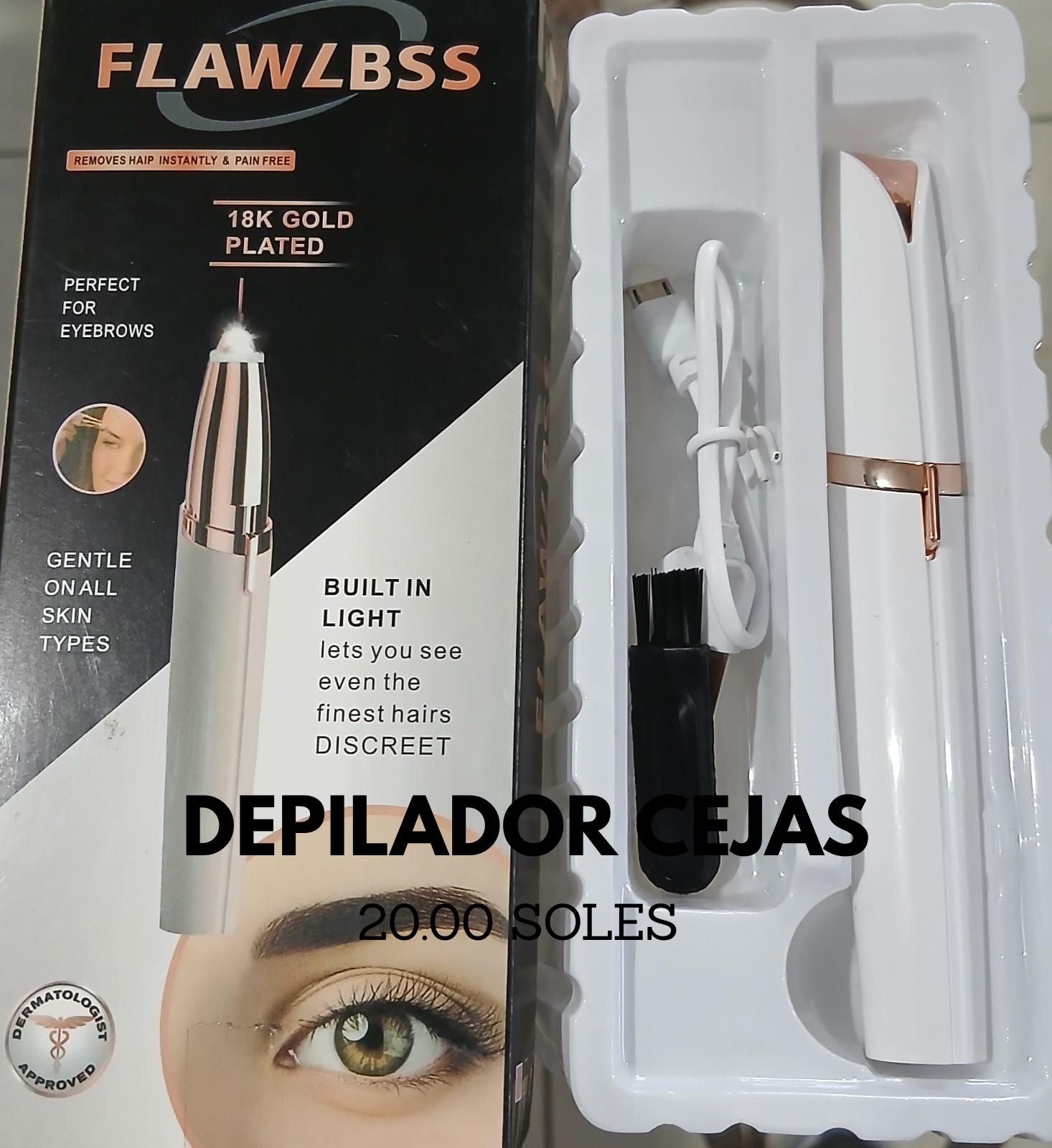 DEPILADOR PARA DISEÑOS EN CEJAS