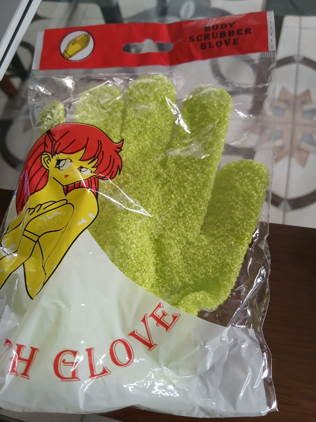 GUANTES PARA BAÑARSE