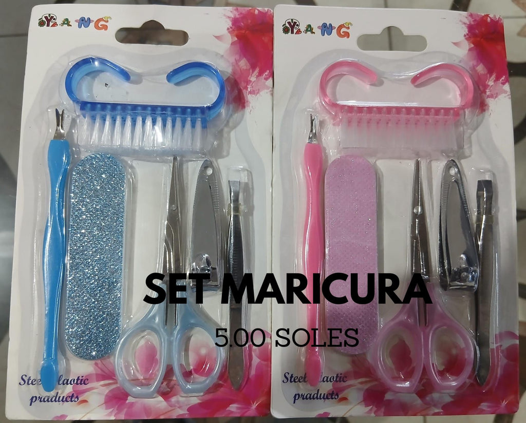 SET DE CORTAUÑAS PARA MANICURA